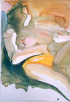 Pensiero2acquerello,tempera 50x70.jpg (41504 byte)